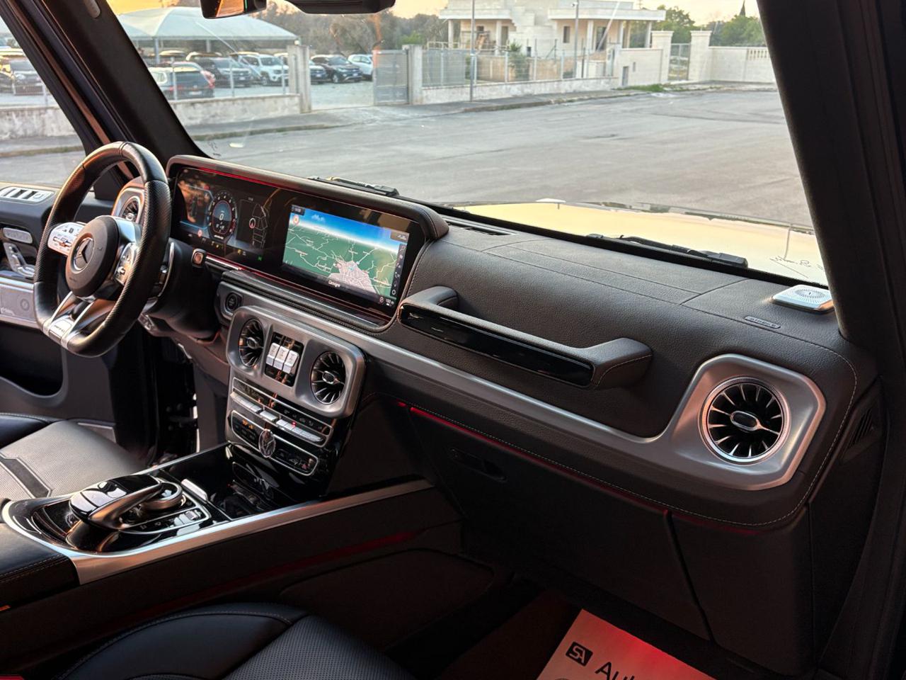 MERCEDES-BENZ G 63 AMG S.W. TETTO APRIBILE-BURMESTER-GANCIO TRAINO - 16