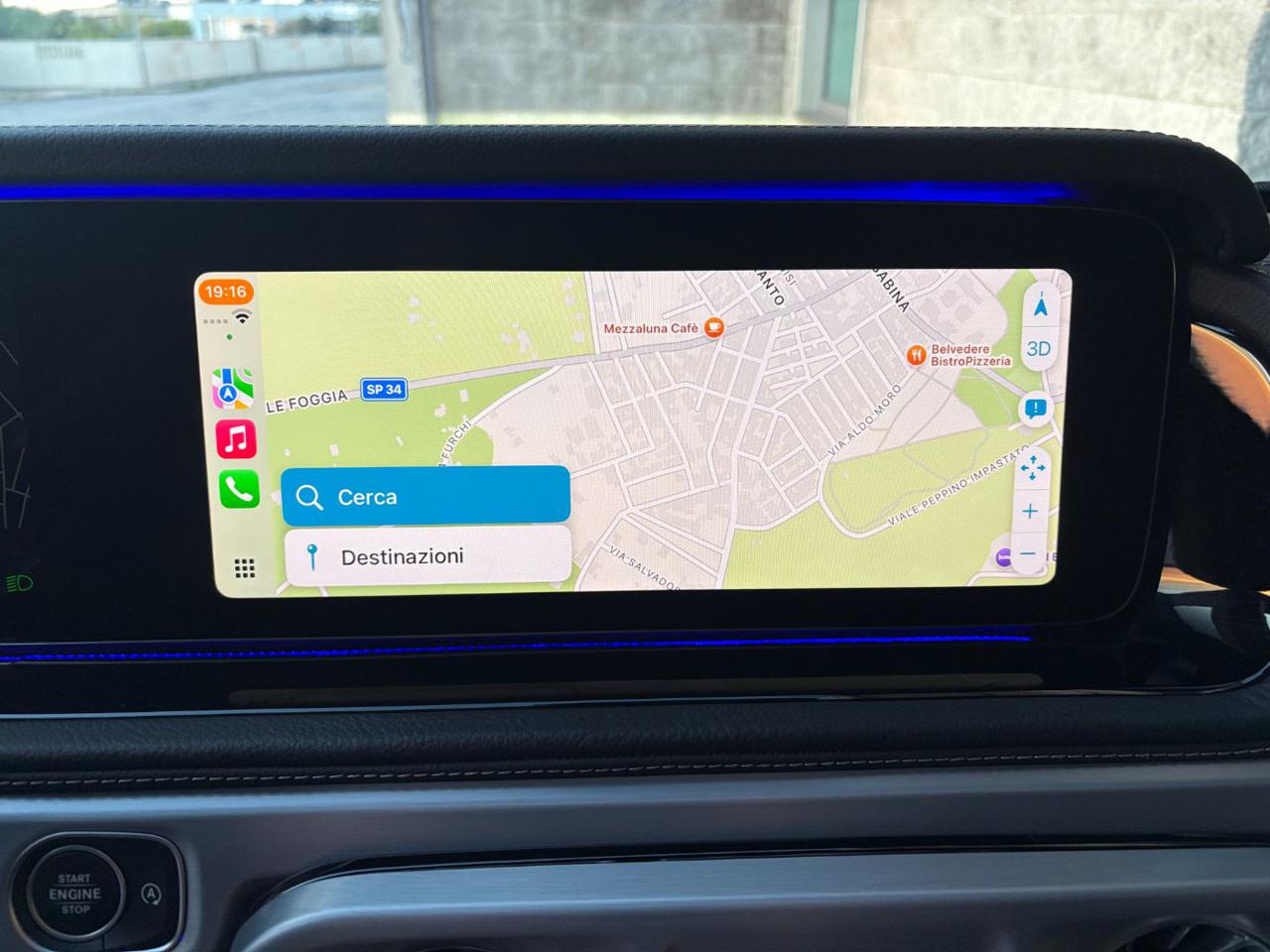 MERCEDES-BENZ G 63 AMG S.W. TETTO APRIBILE-BURMESTER-GANCIO TRAINO - 40