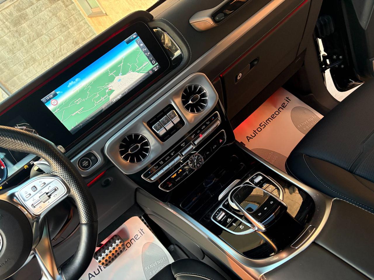 MERCEDES-BENZ G 63 AMG S.W. TETTO APRIBILE-BURMESTER-GANCIO TRAINO - 18