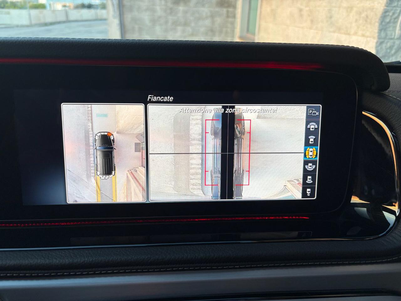 MERCEDES-BENZ G 63 AMG S.W. TETTO APRIBILE-BURMESTER-GANCIO TRAINO - 31