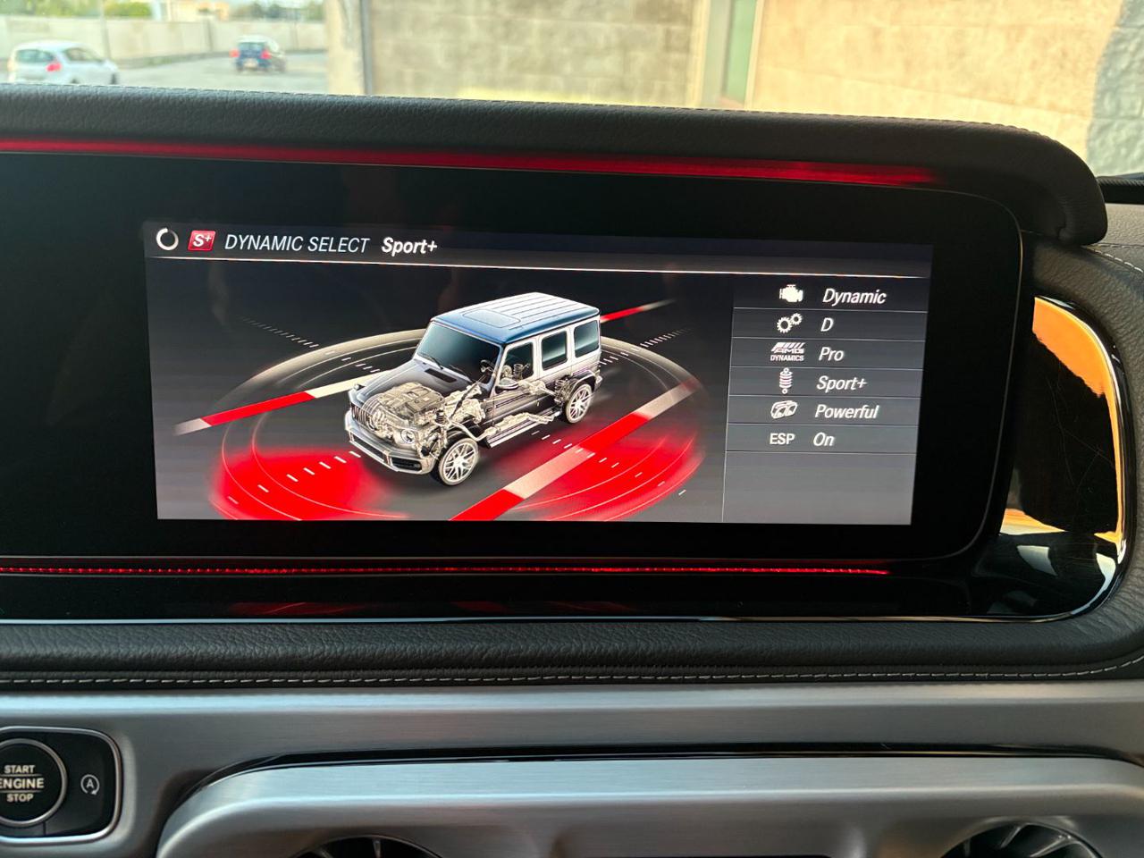 MERCEDES-BENZ G 63 AMG S.W. TETTO APRIBILE-BURMESTER-GANCIO TRAINO - 33