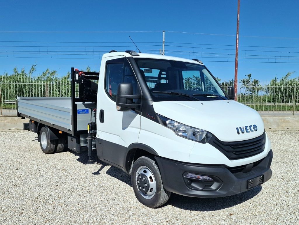 IVECO DAILY  35C16 E6 MOTORE 3.0 GRU 12m + CASSONE - 3