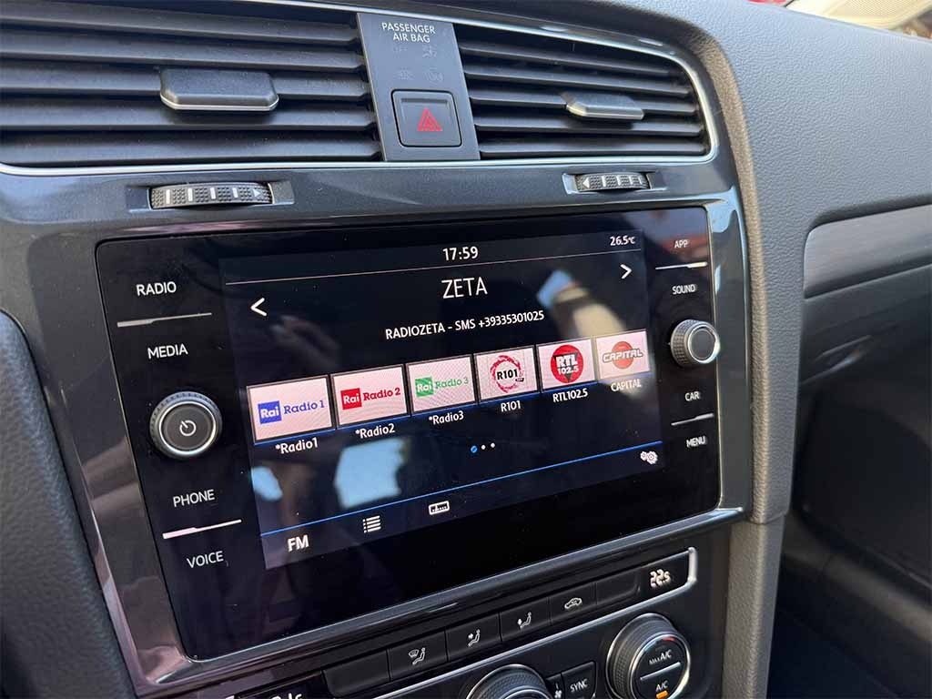 VOLKSWAGEN Golf 1.5 tgi dsg CARPLAY IVA ESPOSTA  E DEDUCIBILE - 16