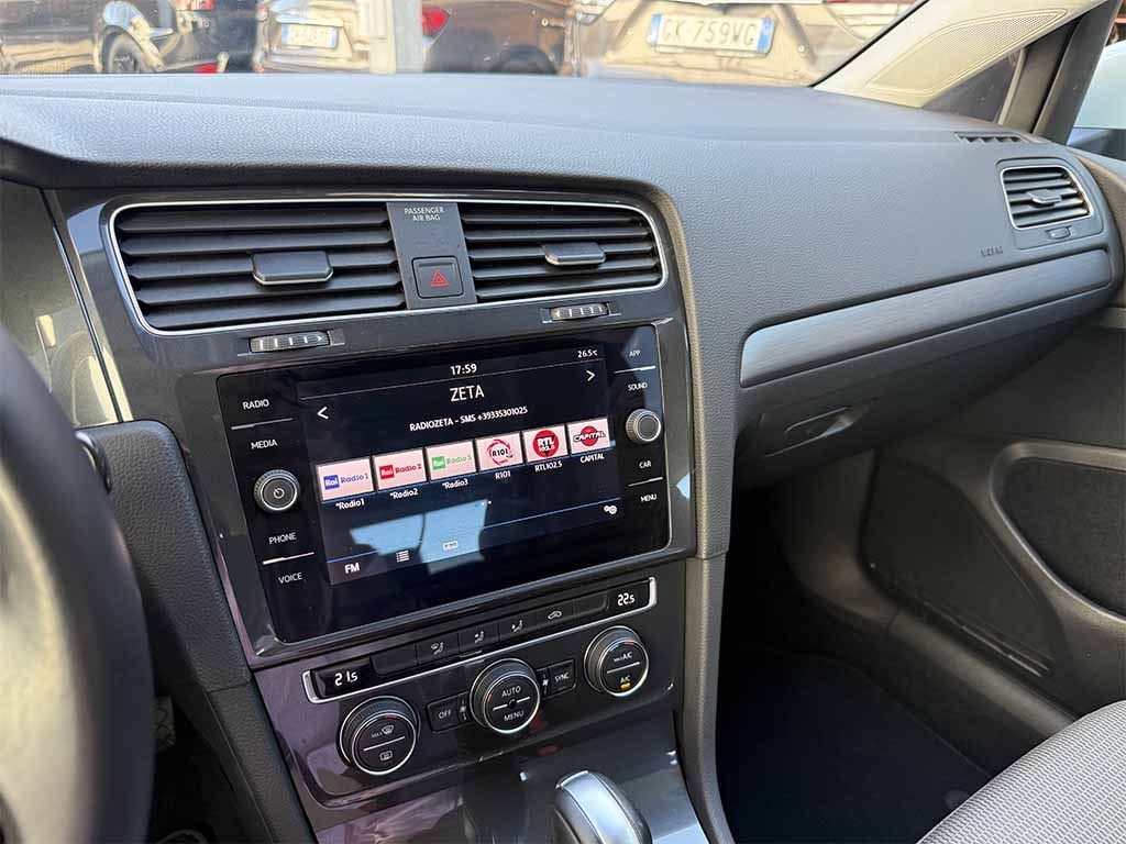VOLKSWAGEN Golf 1.5 tgi dsg CARPLAY IVA ESPOSTA  E DEDUCIBILE - 13