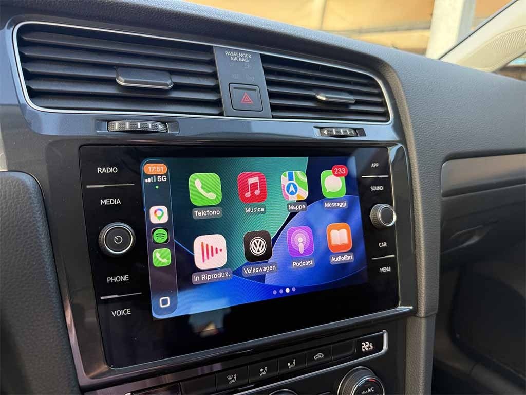 VOLKSWAGEN Golf 1.5 tgi dsg CARPLAY IVA ESPOSTA  E DEDUCIBILE - 17