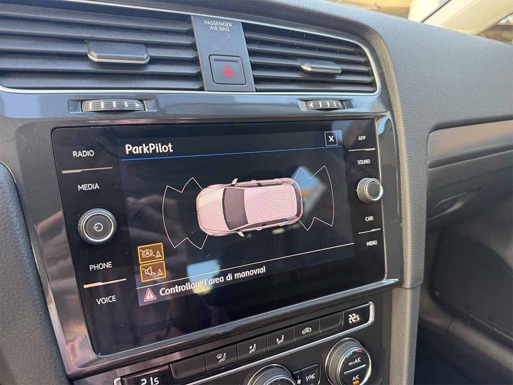 VOLKSWAGEN Golf 1.5 tgi dsg CARPLAY IVA ESPOSTA  E DEDUCIBILE - 19