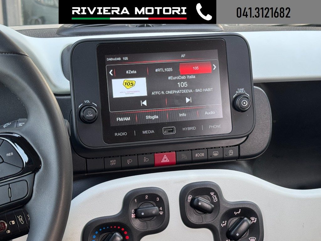 FIAT Panda 1.0 FireFly S&S Hybrid Pandina 5 posti - 8