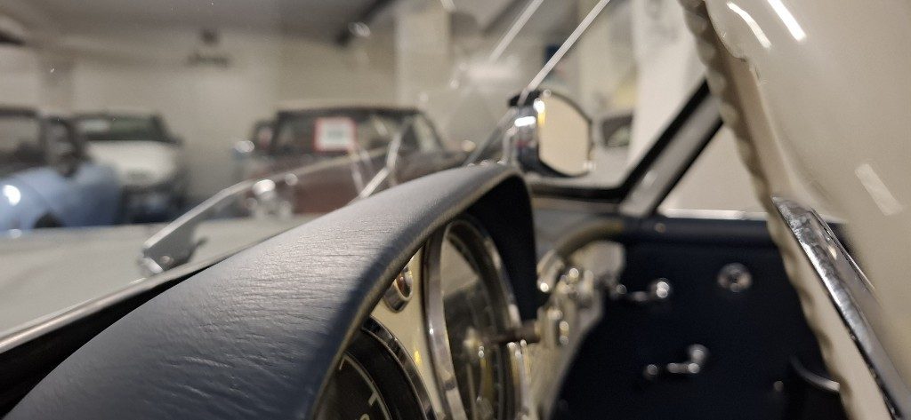 MERCEDES-BENZ 190 SL ***ASI TARGA ORO***BIANCA con PELLE BLU - 24