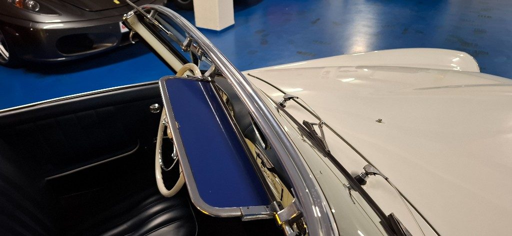 MERCEDES-BENZ 190 SL ***ASI TARGA ORO***BIANCA con PELLE BLU - 56