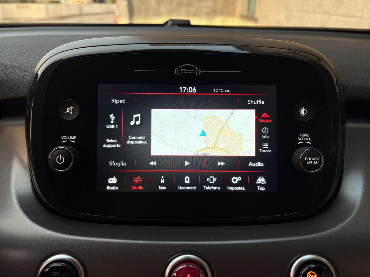 FIAT 500X 1.3 MultiJet 95 CV Sport FARI LED-CERCHI DA 18 - 24