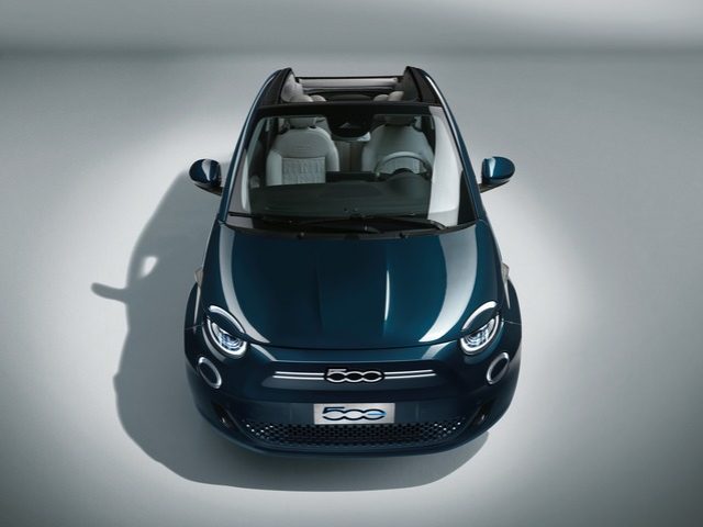 FIAT 500e Bianco pastello