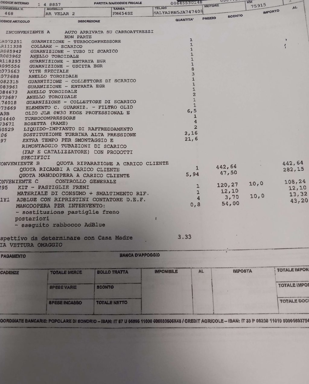 LAND ROVER Range Rover Velar 2.0 i4 R-Dynamic 240cv auto - 15
