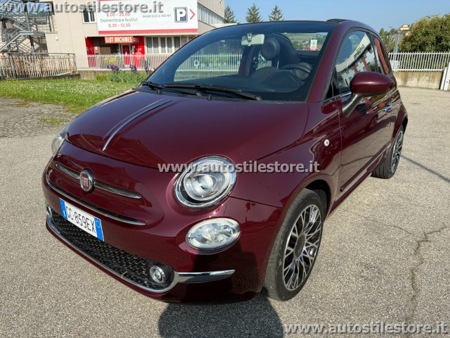 FIAT 500C Bordeaux metallizzato