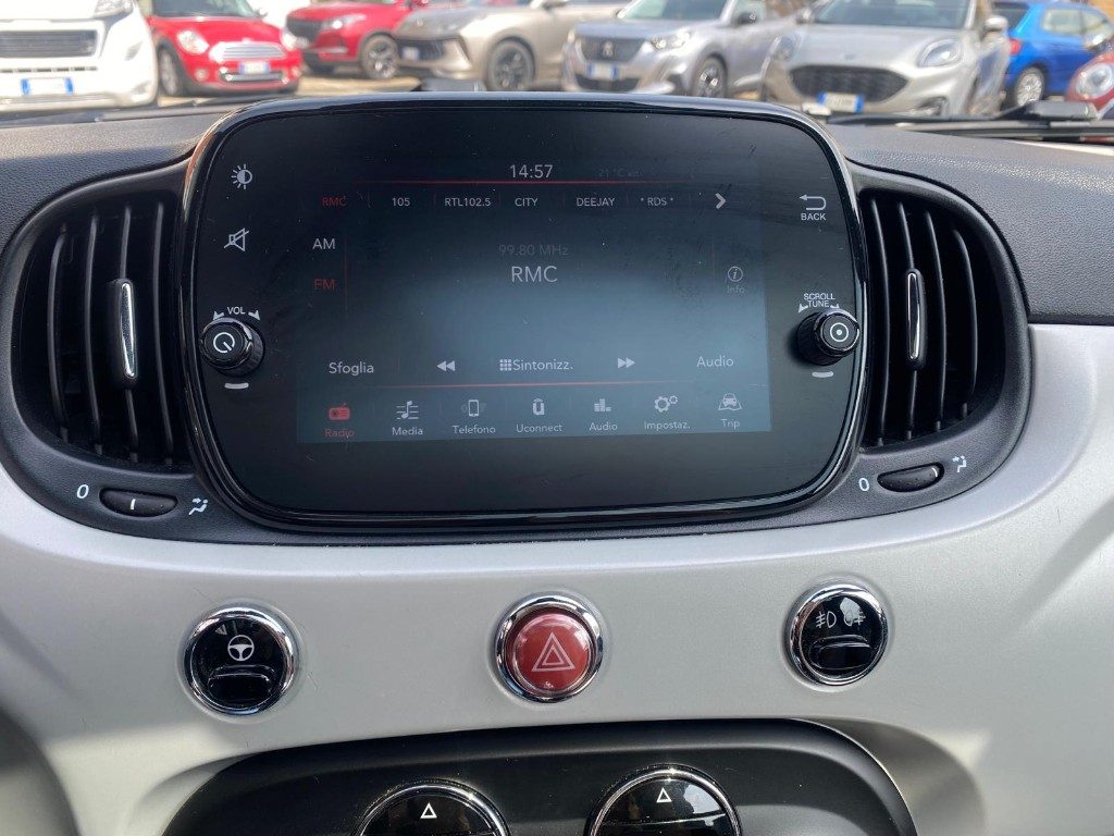 FIAT 500 1.0 Hybrid Lounge PAGA COME VUOI*NO OBBLIGO FINAN - 11