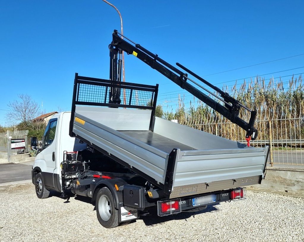 IVECO DAILY  35C17 P E5 GRU 12m + RIBALTABILE - 2