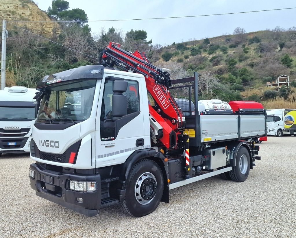 IVECO EUROCARGO 180E32 K NUOVO GRU da 23 m + RIBALTABILE - 16