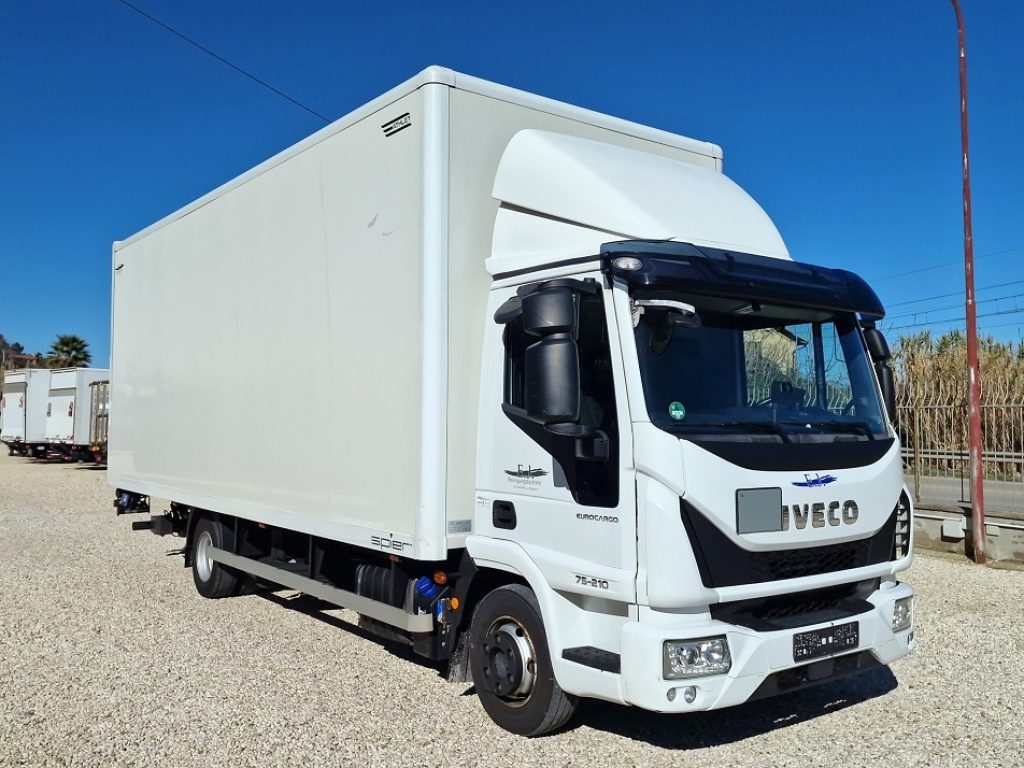 IVECO EUROCARGO 75E21 P EURO 6 FURGONE 7,30 SPONDA - 24