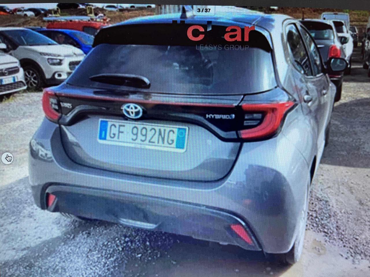 TOYOTA Yaris 1.5 Hybrid 5 porte Lounge Euro 6D - 4
