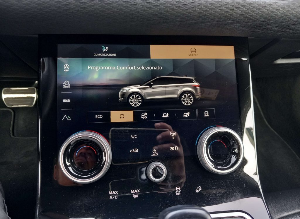 LAND ROVER Range Rover Evoque 2.0d i4 mhev R-Dynamic HSE awd 163cv auto IVA ESPO - 12