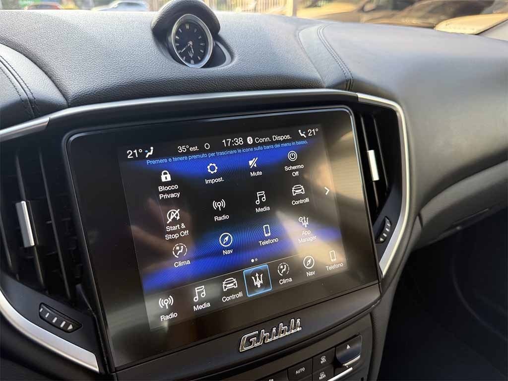 MASERATI Ghibli Gransport IVA ESPOSTA CERCHI 20 TELECAMERA FULL - 26