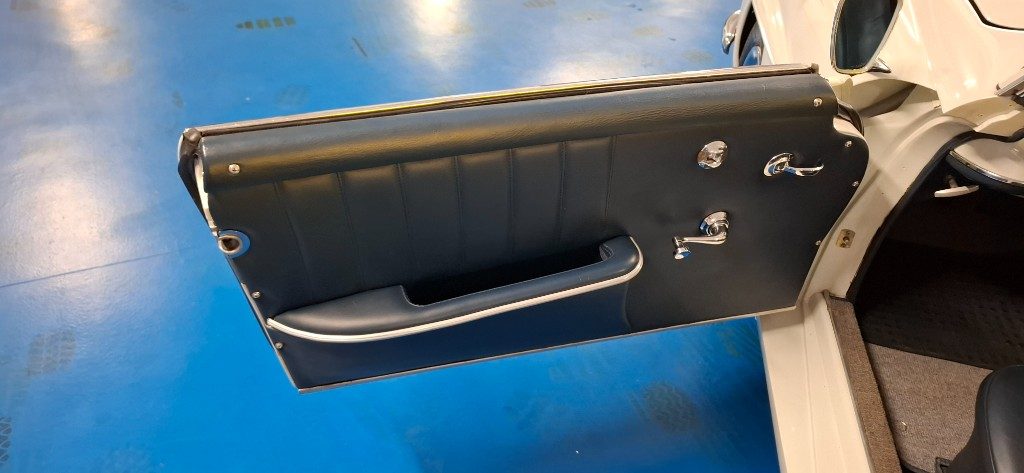 MERCEDES-BENZ 190 SL ***ASI TARGA ORO***BIANCA con PELLE BLU - 20