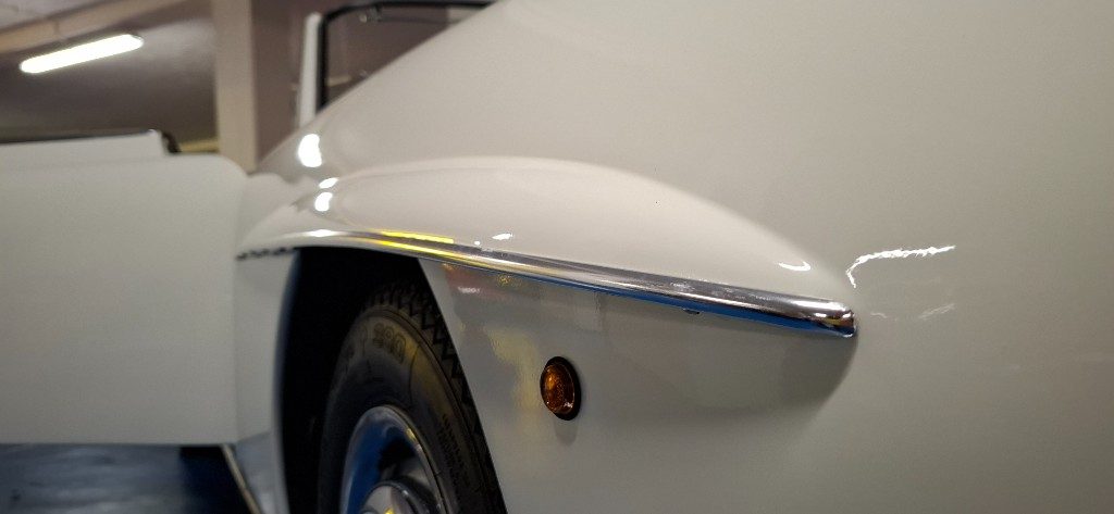 MERCEDES-BENZ 190 SL ***ASI TARGA ORO***BIANCA con PELLE BLU - 38