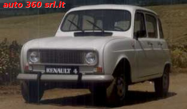 RENAULT R 4 Bianco pastello