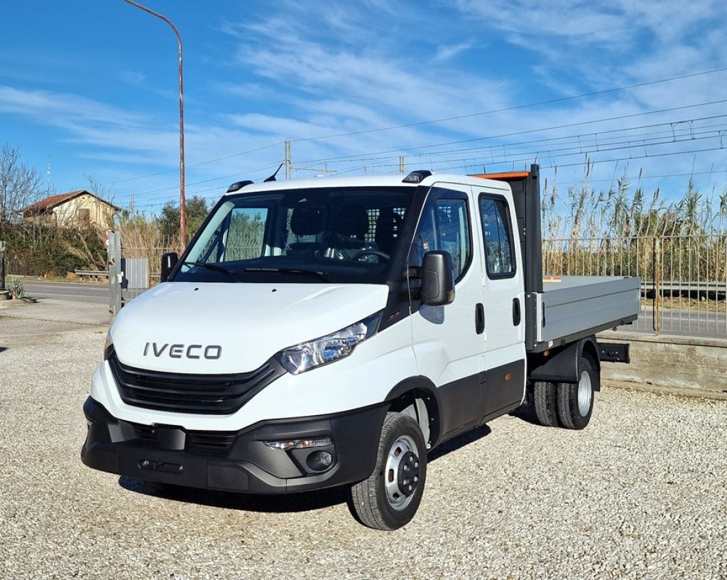 IVECO DAILY  35C16 EU6 NUOVO DOPPIA CAB CASSONE da 3,50 - 3