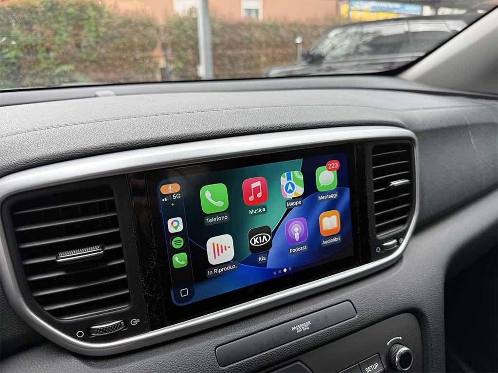 KIA Sportage mhev mild hybrid dct TELECAMERA CARPLAY IVA ESP. - 20