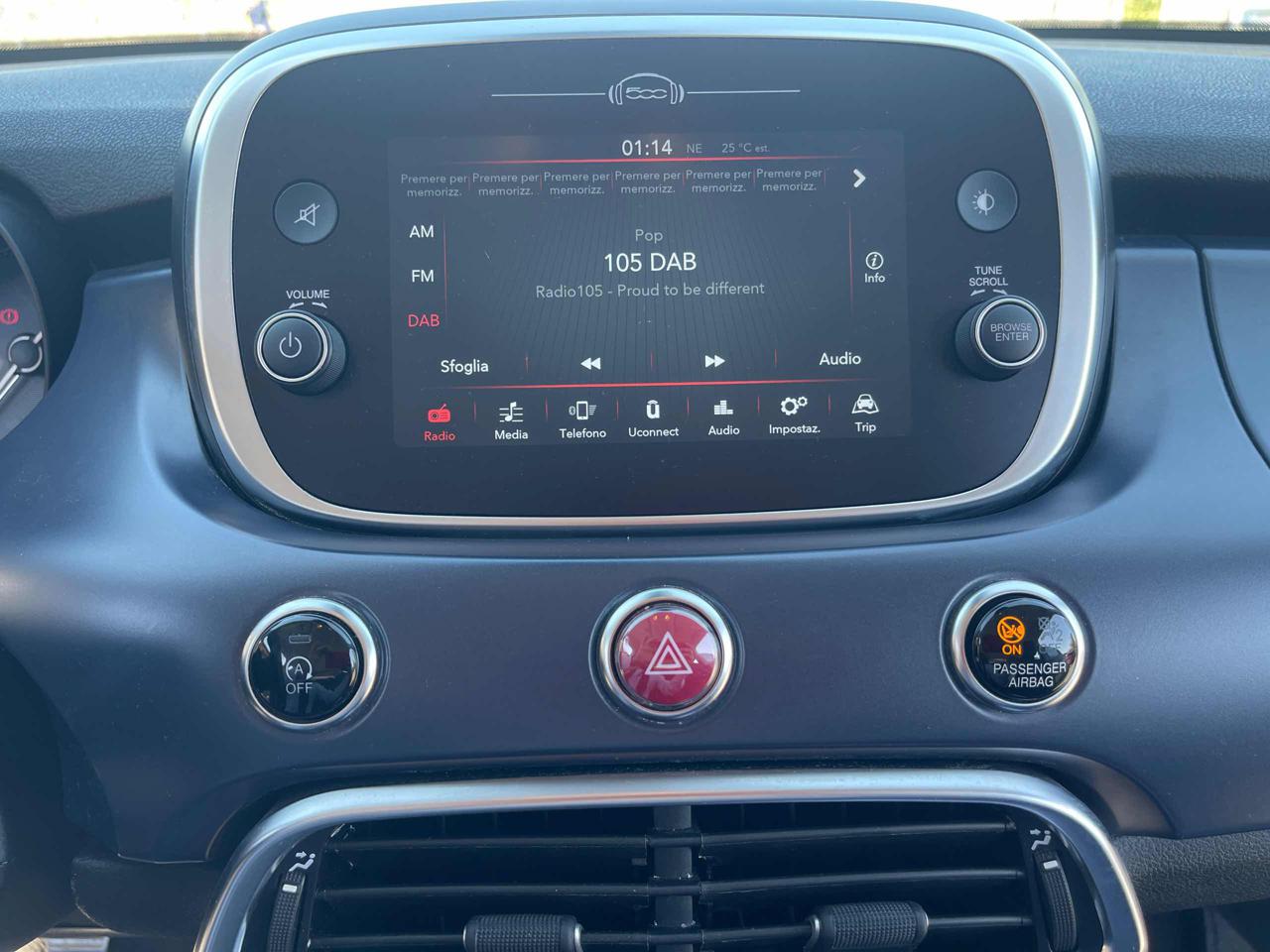 FIAT 500X 1.0 T3 120 CV Club SENZA FINANZIAMENTO - 19
