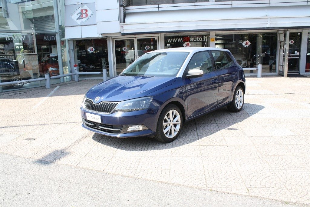 2B Auto ||| SKODA Fabia 1.4 TDI 75 CV Twin Color Design Edition Argento in vendita a Nova Milanese