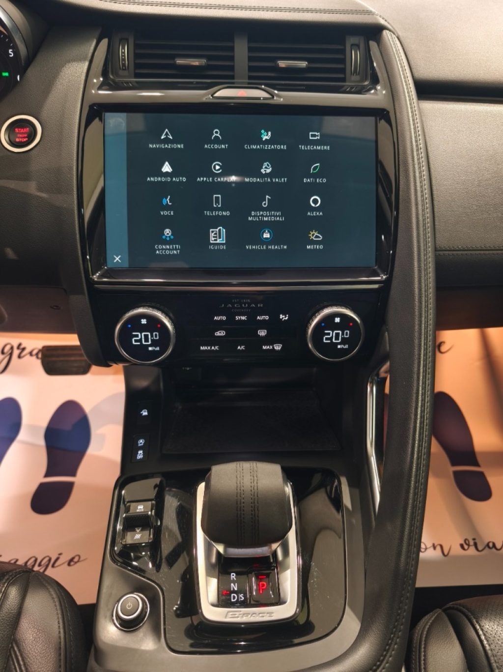 JAGUAR E-Pace 1.5 I3 160 CV Auto Pelle Clima Aut. R-Dynamic - 10