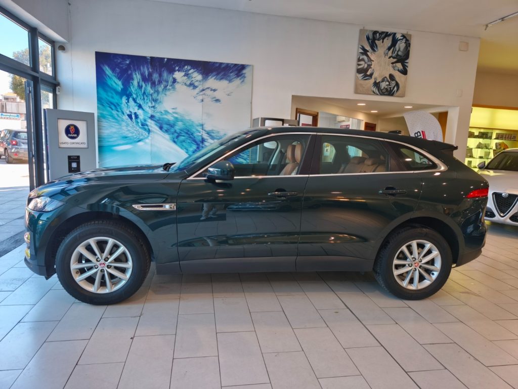 JAGUAR F-Pace 2.0 D AWD 180 CV Prestige Pelle Tabacco - 5