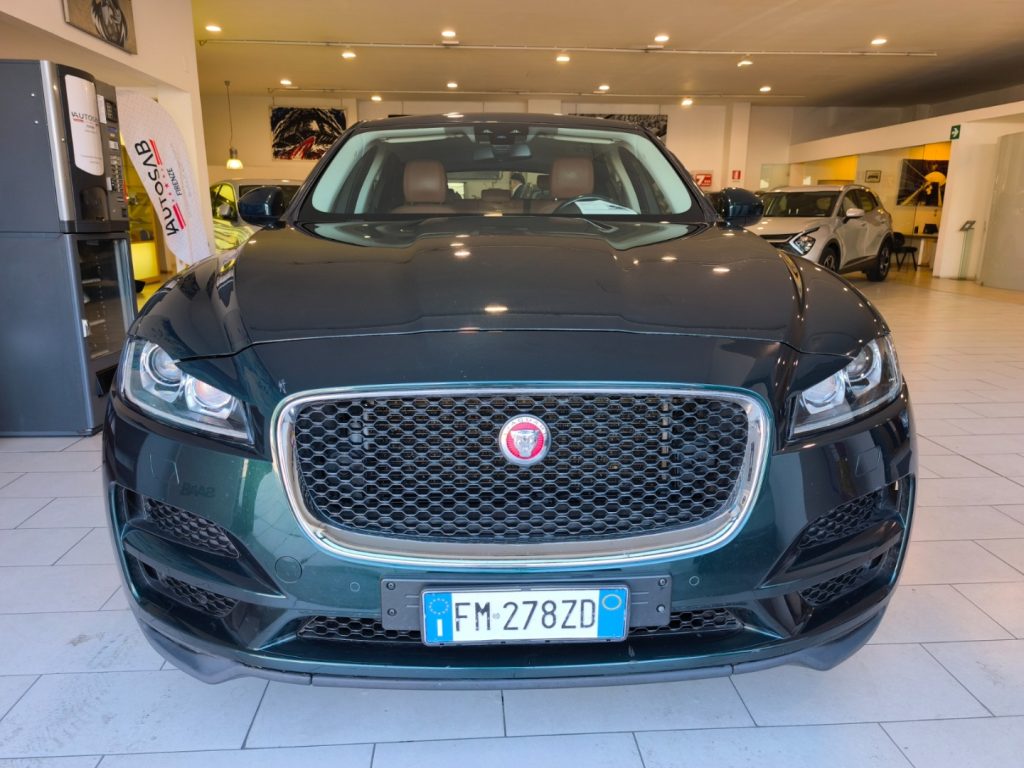 JAGUAR F-Pace 2.0 D AWD 180 CV Prestige Pelle Tabacco - 3