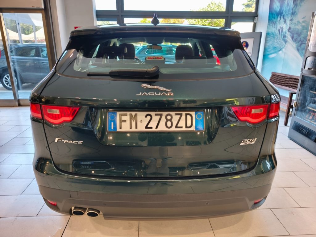 JAGUAR F-Pace 2.0 D AWD 180 CV Prestige Pelle Tabacco - 6