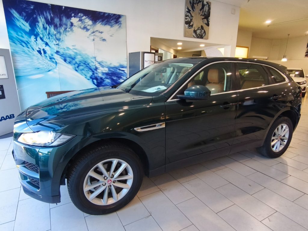 JAGUAR F-Pace 2.0 D AWD 180 CV Prestige Pelle Tabacco - 2