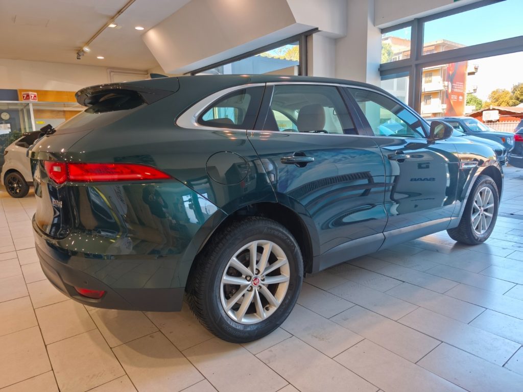 JAGUAR F-Pace 2.0 D AWD 180 CV Prestige Pelle Tabacco - 4