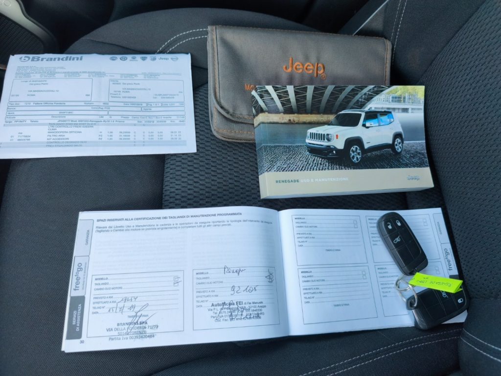 JEEP Renegade 1.6 MJT Limited FWD Clima Aut. Unico Propr. - 15