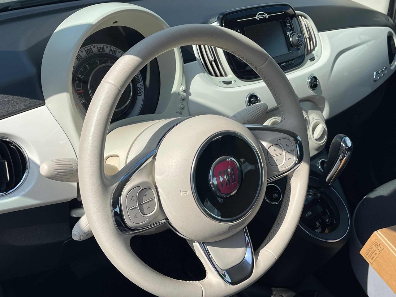 FIAT 500 1.2 AUTOMATICA Euro 6D BIANCO PERLA - 12