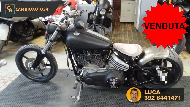 HARLEY-DAVIDSON FXCW Softail Rocker Nero pastello
