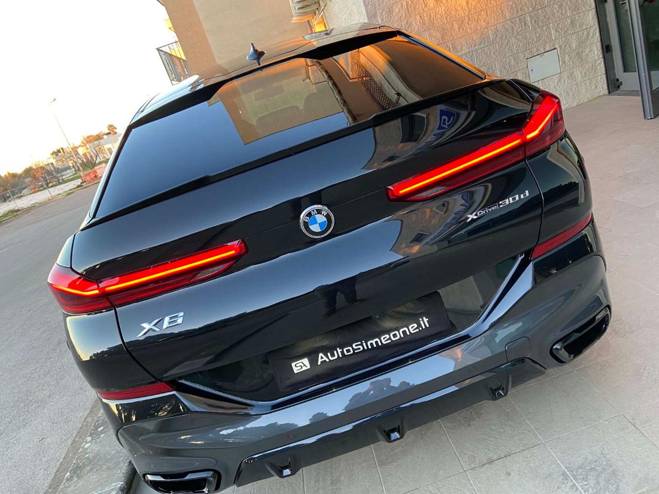 BMW X6 xDrive30d 48V Msport TETTO PAN-CERCHI 22. - 24