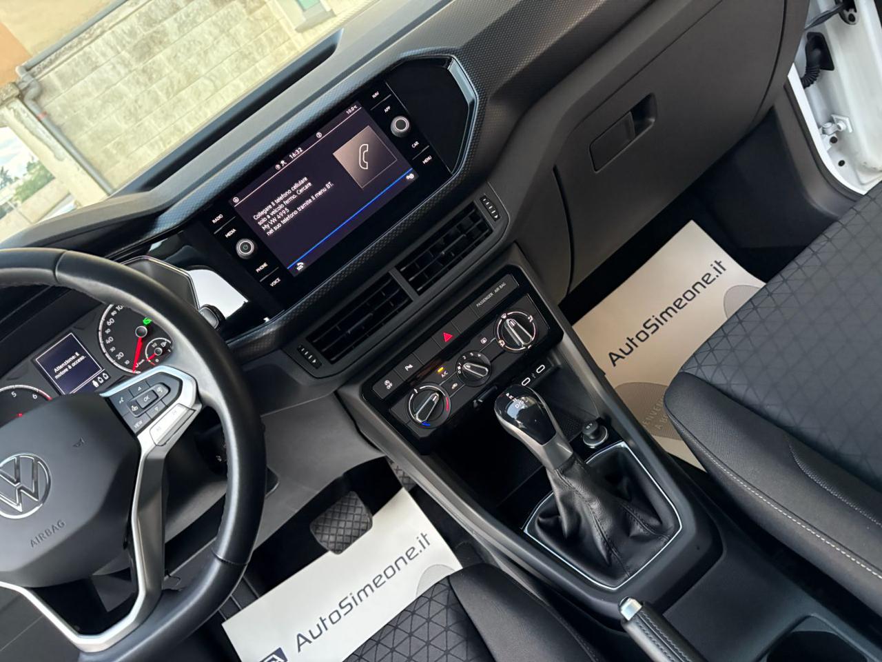 VOLKSWAGEN T-Cross 1.0 TSI 110 CV DSG Life CARPLAY - 21