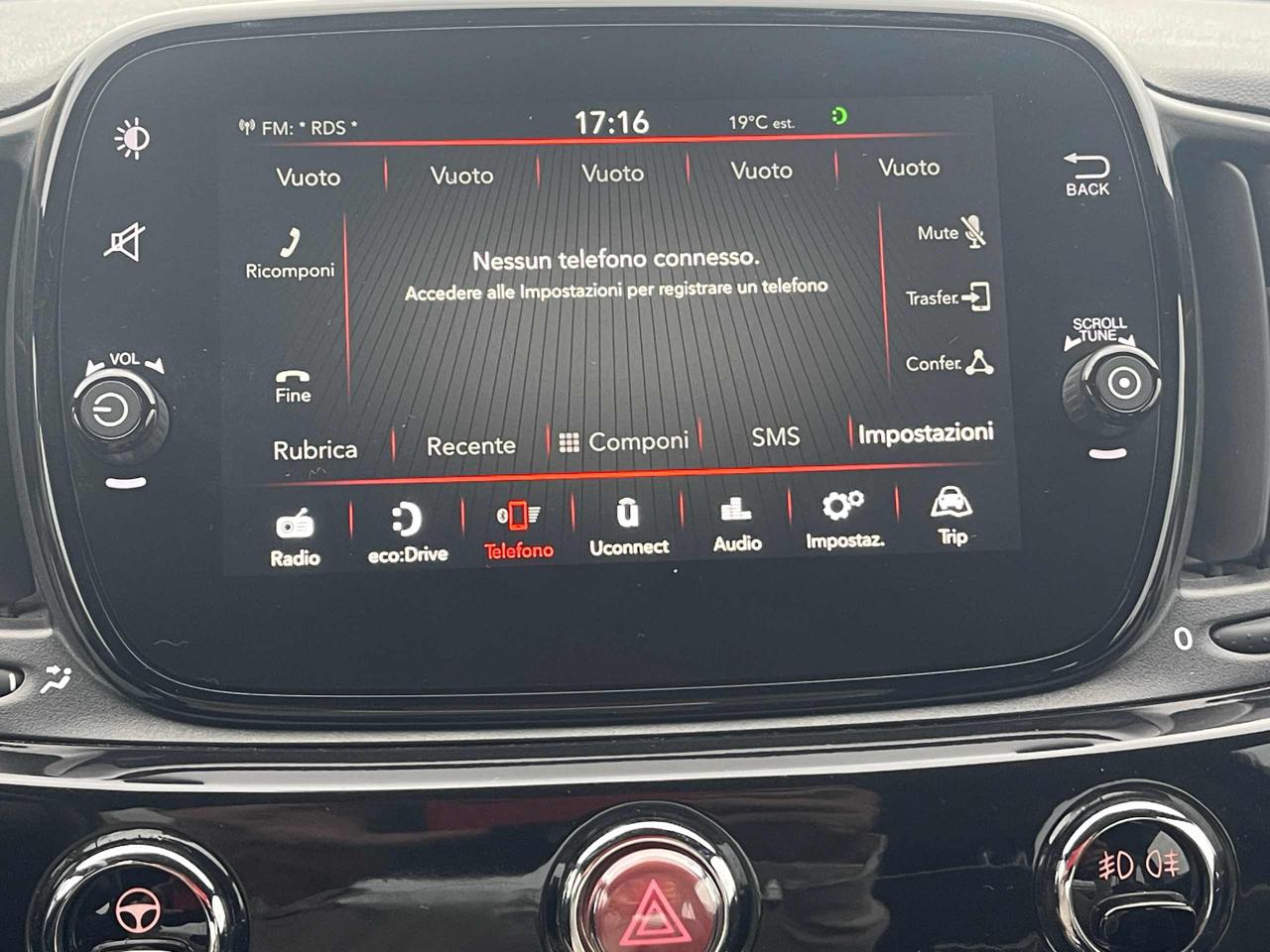 FIAT 500 1.2 Sport Car Play Bluetooth Euro 6D - 7