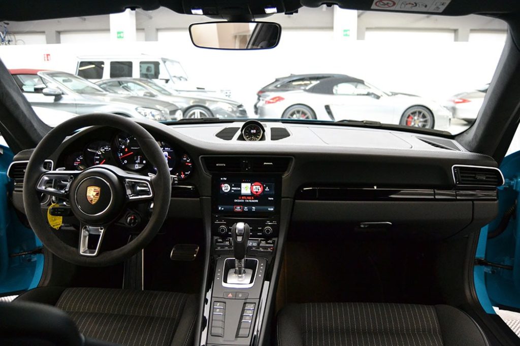 PORSCHE 911 991 3.0 Carrera T Pdk Service Porsche - Blu Miami - 7
