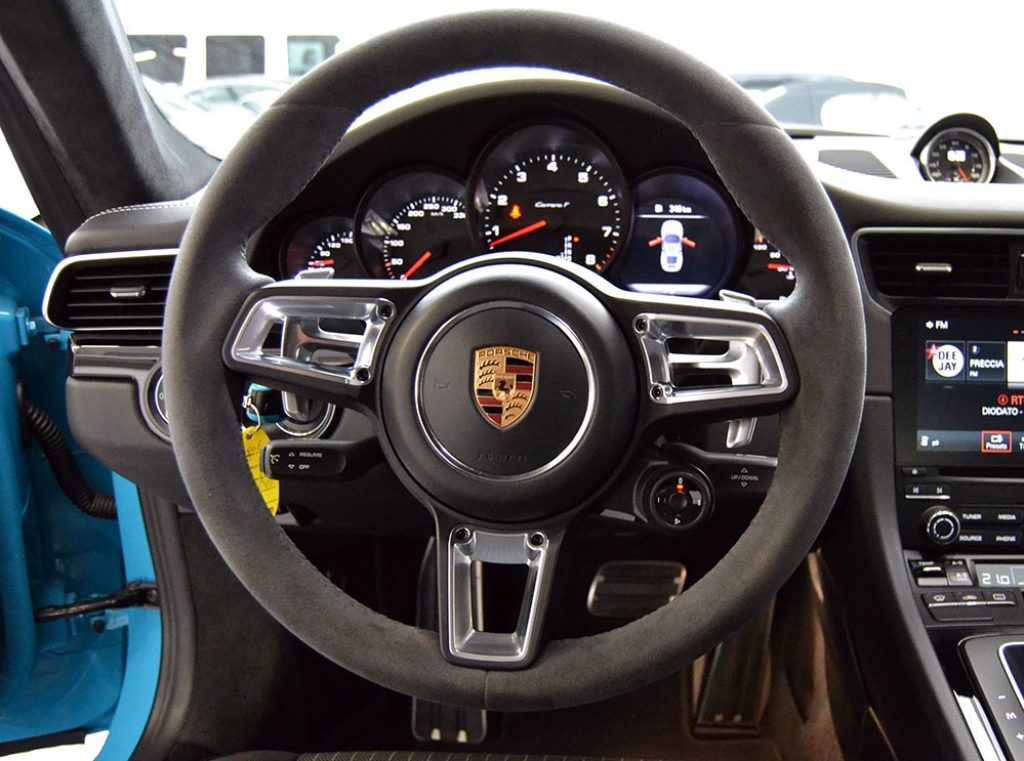 PORSCHE 911 991 3.0 Carrera T Pdk Service Porsche - Blu Miami - 12