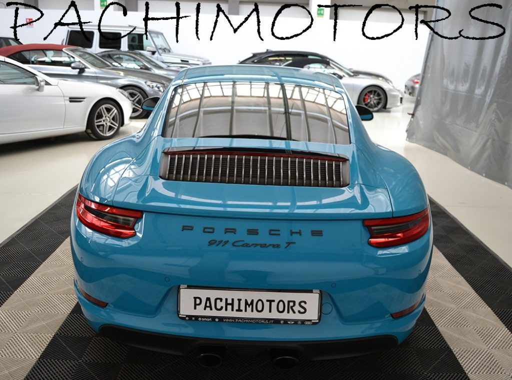 PORSCHE 911 991 3.0 Carrera T Pdk Service Porsche - Blu Miami - 21