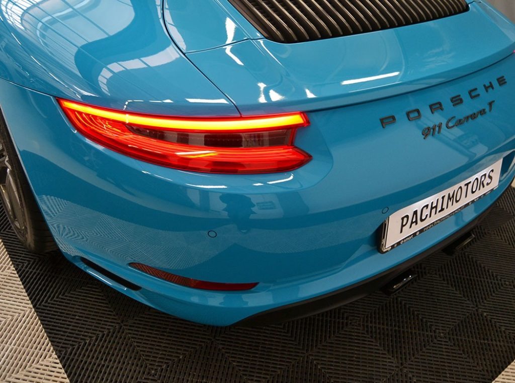 PORSCHE 911 991 3.0 Carrera T Pdk Service Porsche - Blu Miami - 26