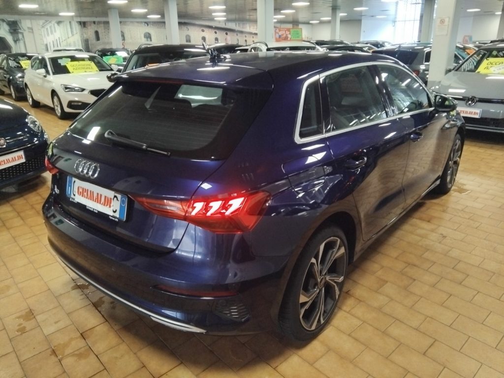 AUDI A3 SPORTBACK 35 TDI Bus. Advenced S tronic 18 VIDEO - 6
