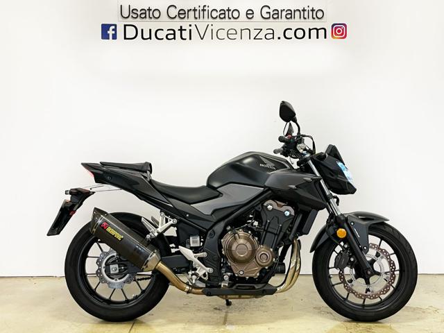 HONDA CB 500 F Nero pastello