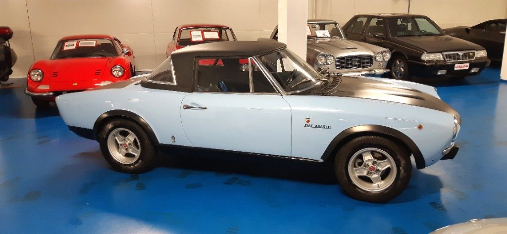 FIAT 124 Spider ABARTH STRADALE*ITALIANA DA SEMPRE*targa CN - 14